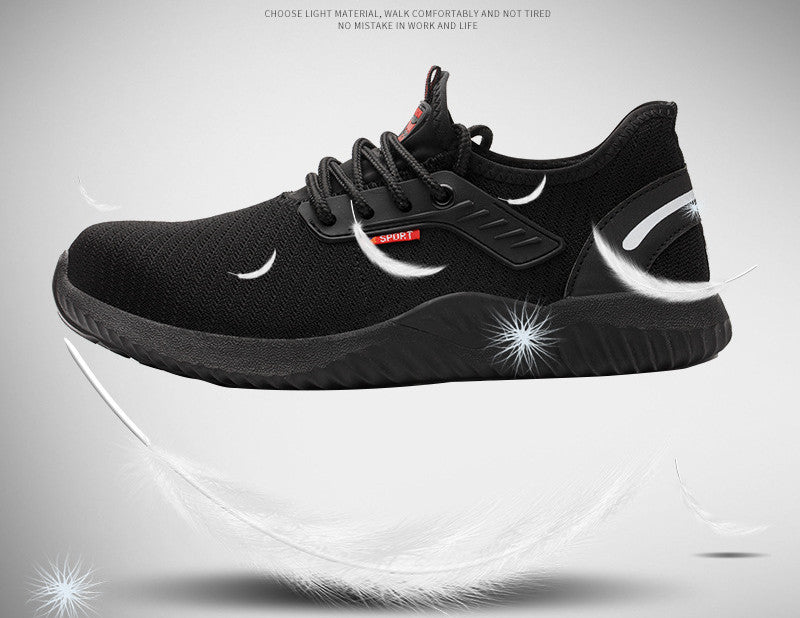 Breathable Anti-Smash Safety Work Shoes – Lightweight & Durable Protection