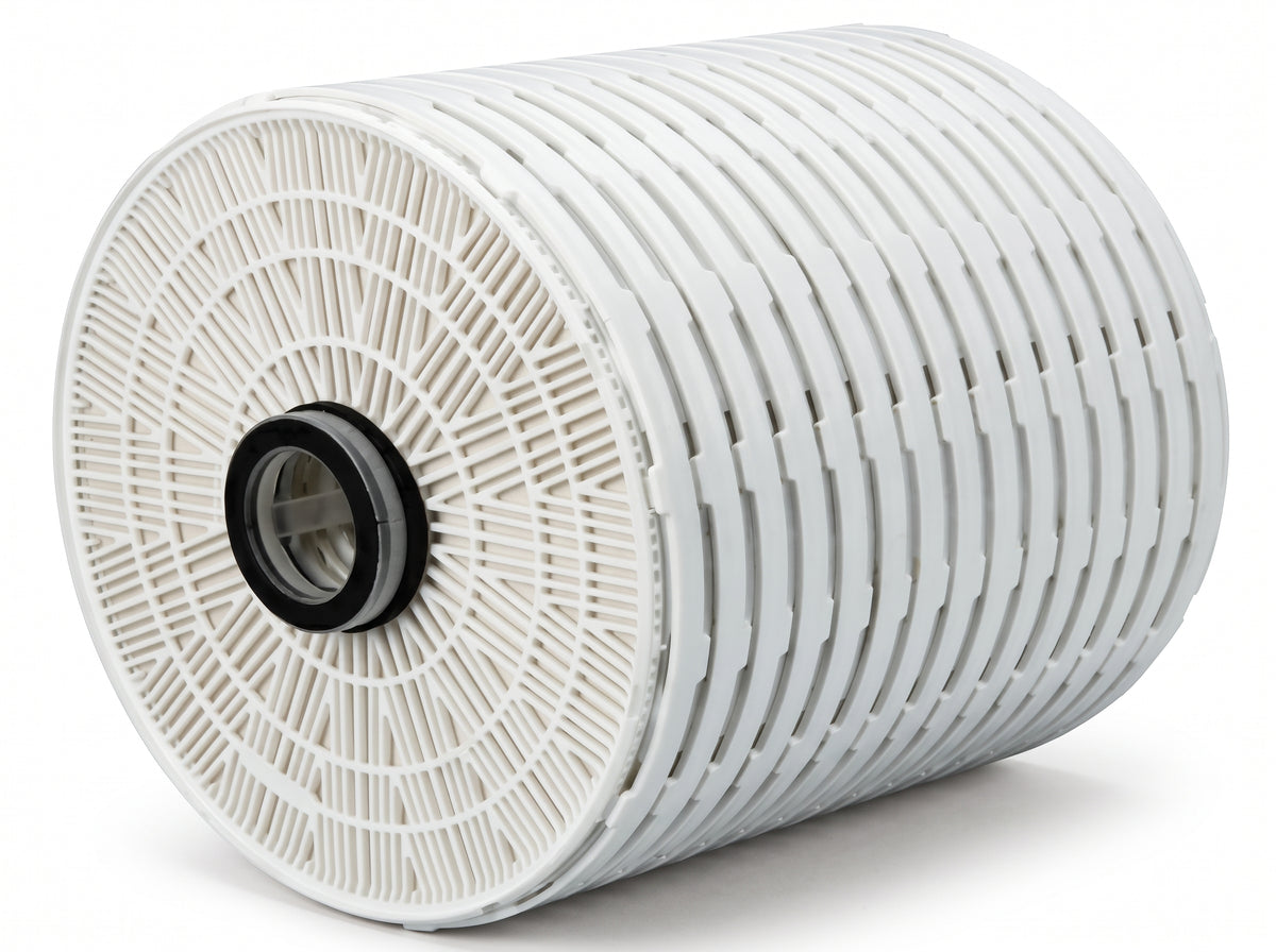 Backwashable Lenticular Depth Filter Modules