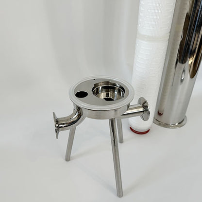 Boîtier de filtre à liquide sanitaire rond simple (MTO) 