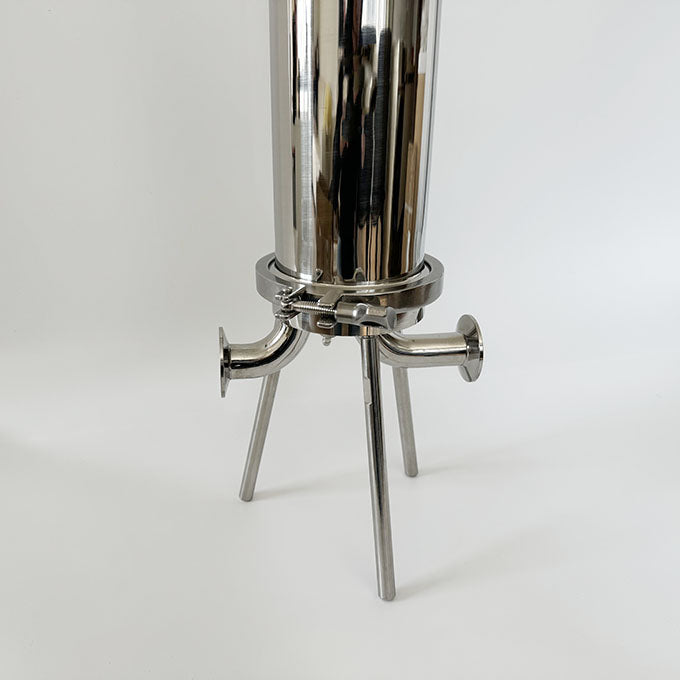 Boîtier de filtre à liquide sanitaire rond simple (MTO) 