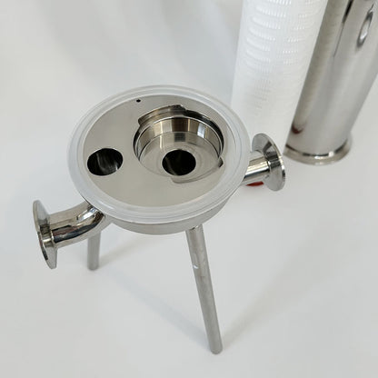 Boîtier de filtre à liquide sanitaire rond simple (MTO) 